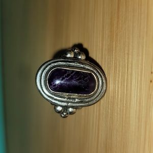 Vintage Charoite Ring